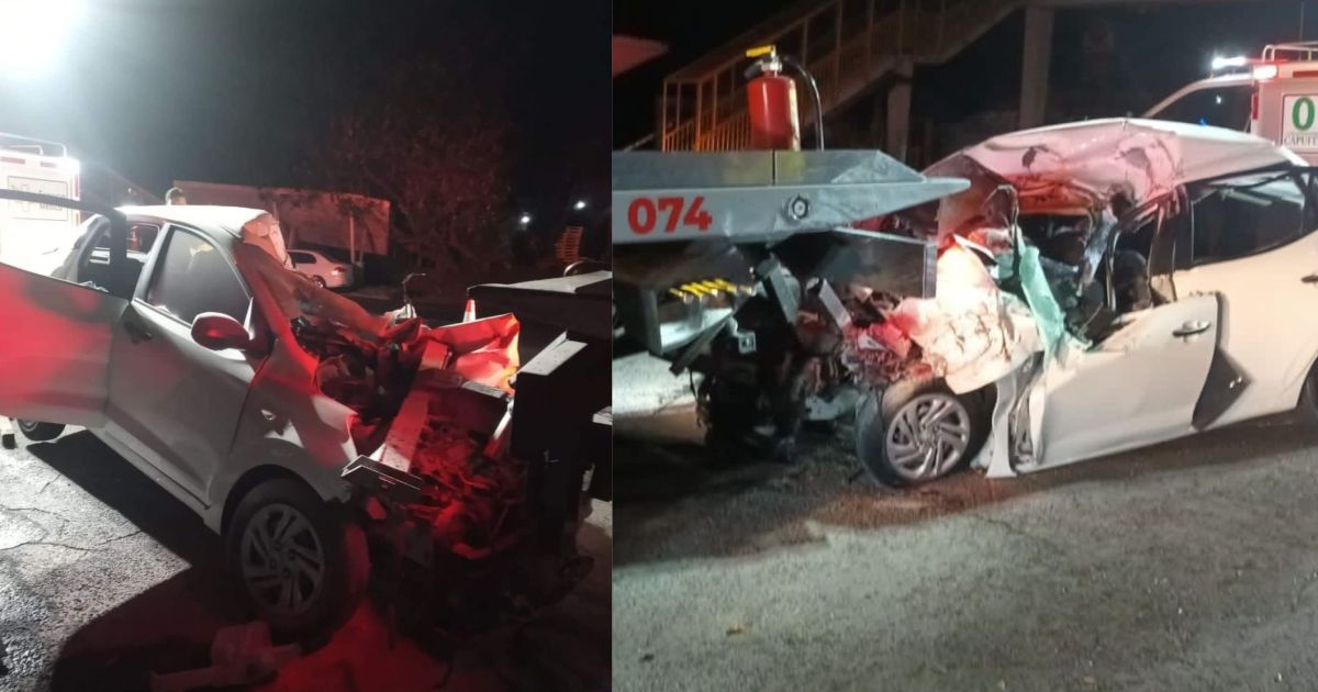 Muere conductor prensado al chocar contra grúa en la autopista México ...