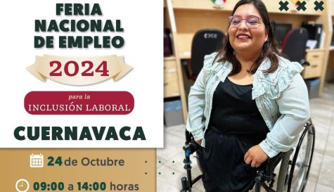 Anuncian Feria del Empleo para la Inclusión Laboral 2024 en Cuernavaca