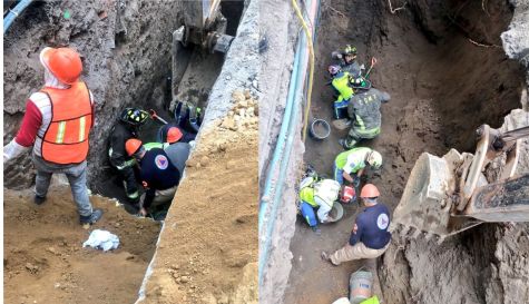 Derrumbe en una obra en CDMX deja un trabajador fallecido
