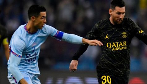 ¡Sin rencores! Así fue el reencuentro entre Messi y Cristiano Ronaldo