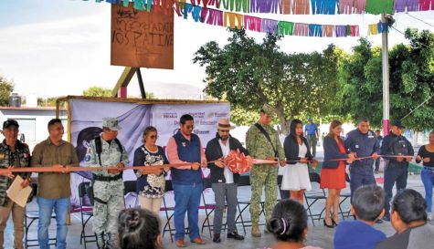Realizan una Jornada por la Paz en La Huizachera de Yautepec