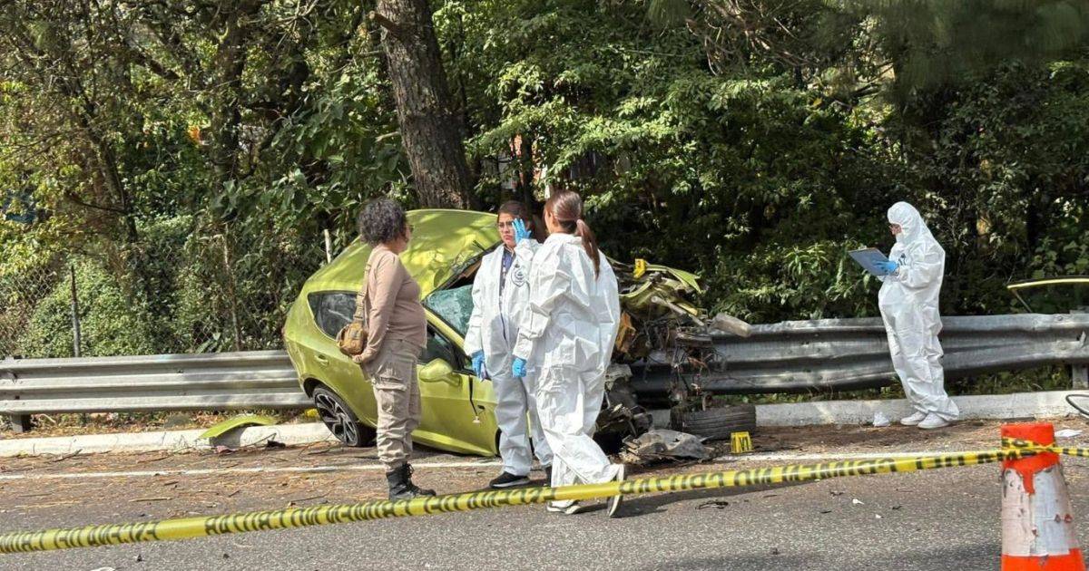 VIDEO: Dos muertos y un herido deja fuerte choque en la autopista ...