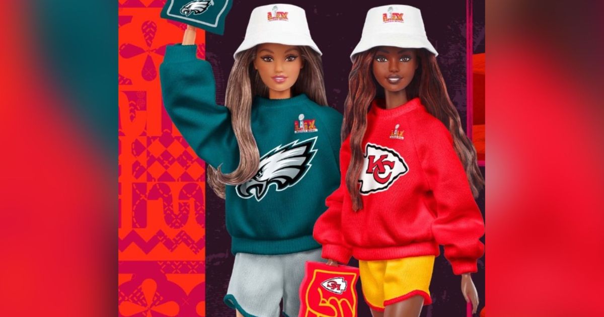 Mattel lanza la Barbie más exclusiva para el Super Bowl LIX