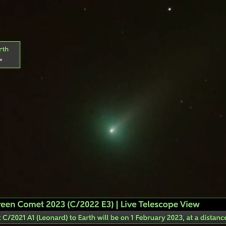cometa verde en méxico