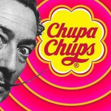 Salvador Dalí fue quien diseño el logo de Chupa Chups