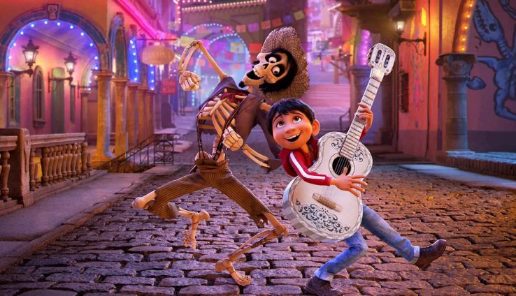 Personajes de la película "Coco"