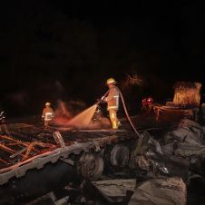 incendio, México-Cuernavaca, tractocamión, cierre, carretera federal
