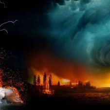 El clima, en su naturaleza impredecible, ha sorprendido a la humanidad con fenómenos que rozan lo surrealista. 