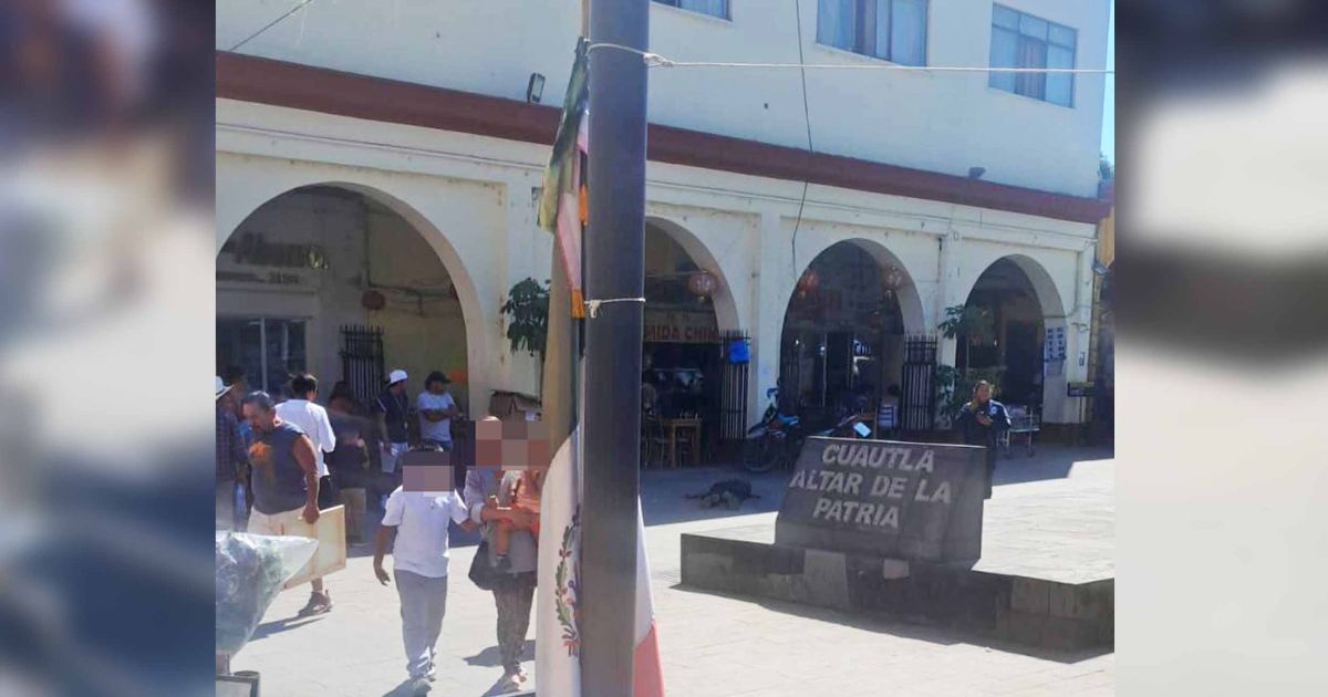 Hombre muere tras caer de un segundo piso en pleno centro de Cuautla