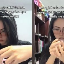 decenas de chicas están compartiendo en video el proceso de armar su propio kit forense