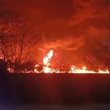 Incendio en Veracruz 