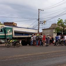 motociclista, muerte