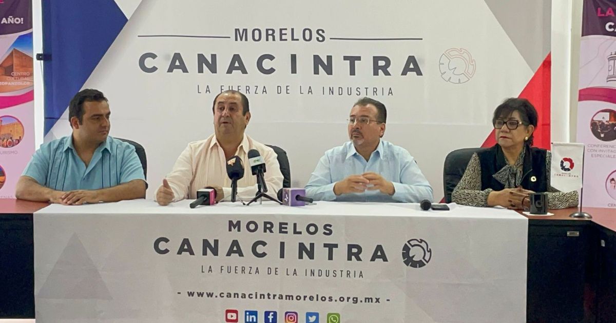 Será Morelos sede de Convención de Cámara Nacional de la Industria