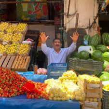 Frutas y verduras mercado ALM