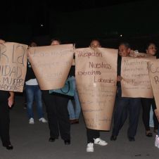mujeres protesta