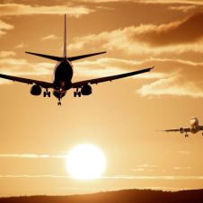 Situación de aviones en México y Estados Unidos