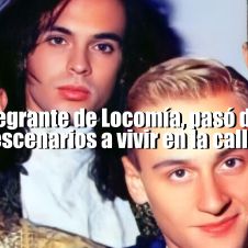 Luis Font, Exintegrante de Locomía, pasó de los escenarios a vivir en la calle