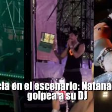 Natanael Cano golpea a su DJ