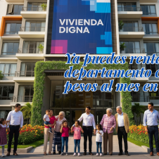 Ya puedes rentar un departamento con 2 mil pesos al mes en CDMX