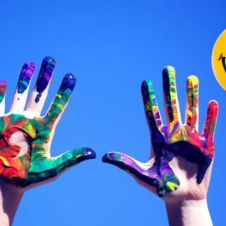 color azul felicidad