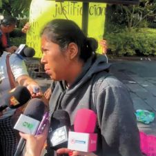 La maestra Yesenia Lili Piña Nieto, quien denunció que autoridades educativas le negaron de manera injustificada una plaza