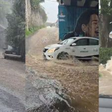 colapsan calles en cuernavaca