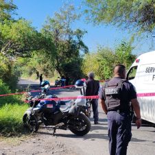 Accidente de motociclistas