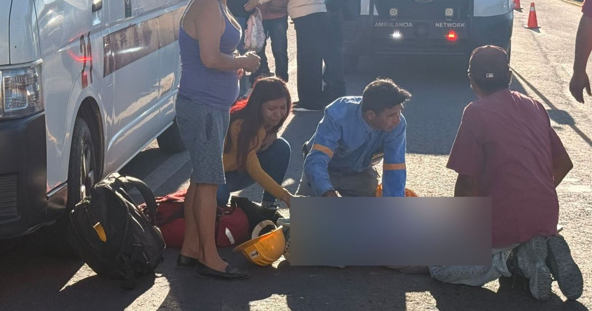 Ciclista pierde la vida tras ser arrollado por camión recolector en Cuautla