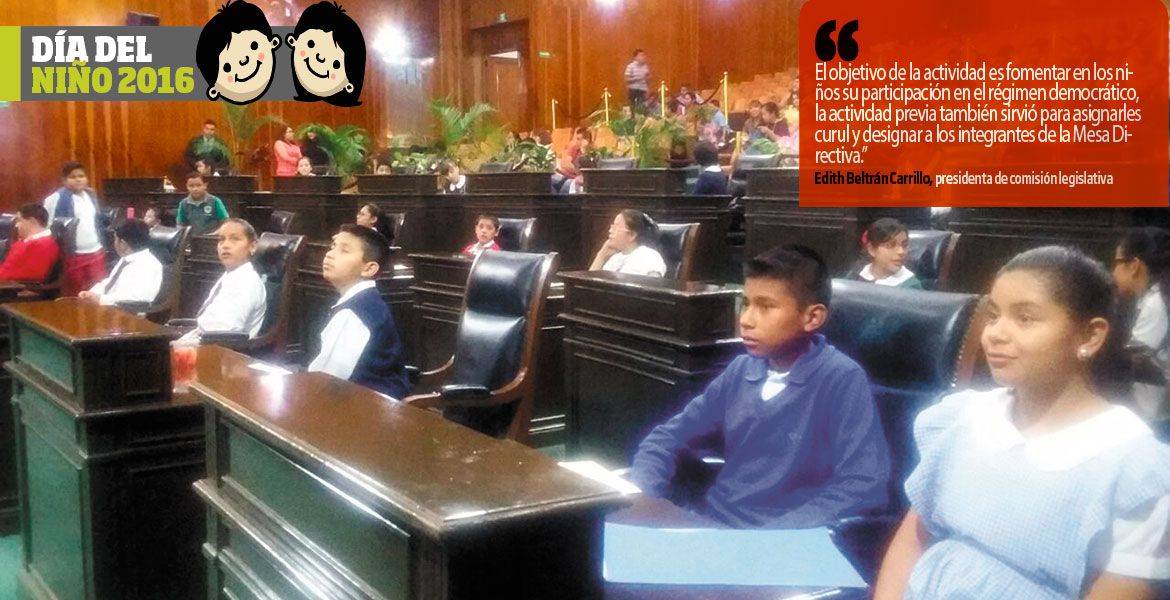 Ensayan niños para el Parlamento infantil que se celebra mañana en el ...