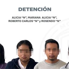 Cuatro detenidos dejó un cateo