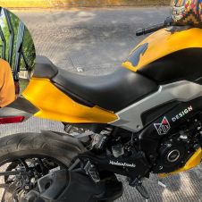 Detenido mientras conducía una motocicleta con reporte de robo Detenido mientras conducía una motocicleta con reporte de robo