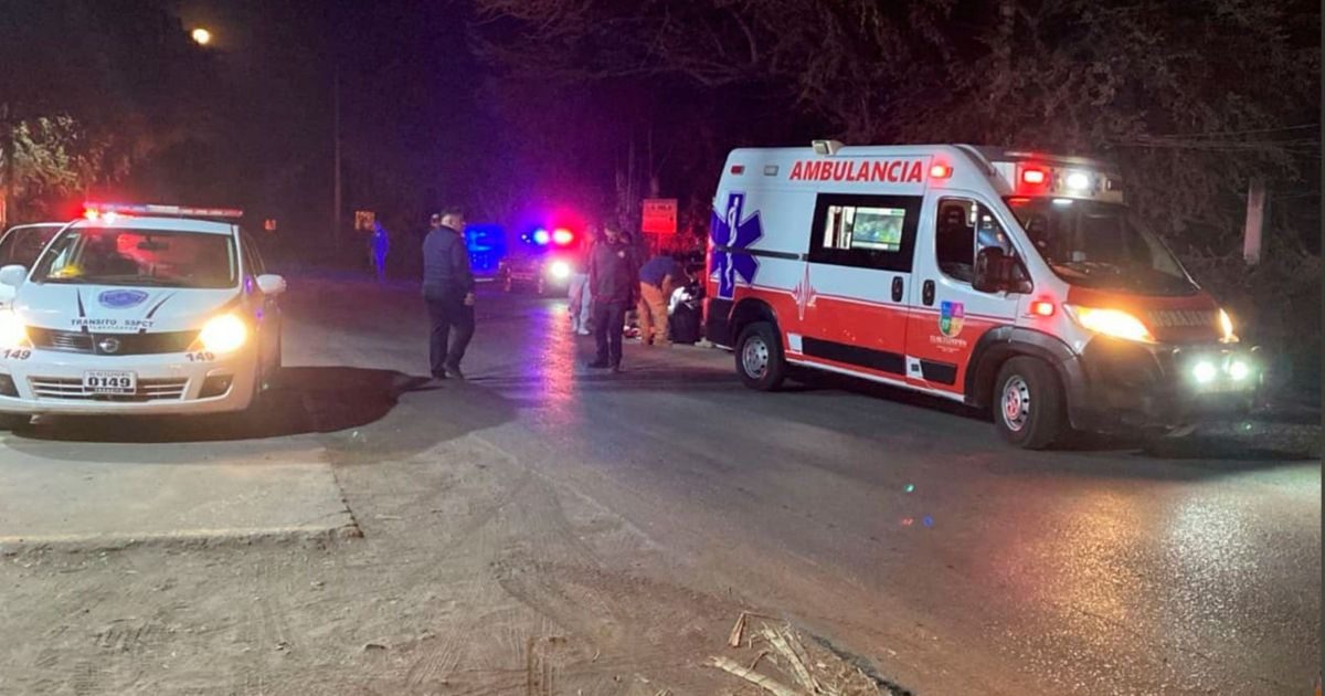 Mujer es atropellada y el automovilista se da a la fuga