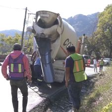 El Gobierno Municipal de Tepoztlán inició trabajos de mejoramiento de la infraestructura vial