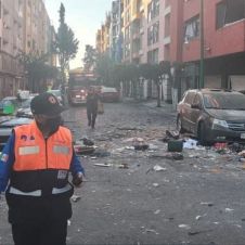 Explosión por gas