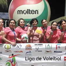 Tóxicas se coronó campeón de la Liga de Voleibol de Zacatepec