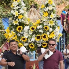 Santos Tavarez participó en la Entrada de las Flores