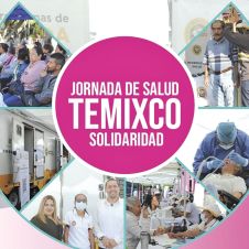 Jornada de Salud en la colonia Solidaridad.