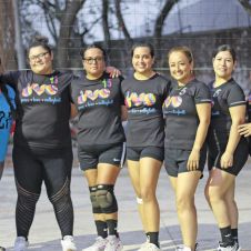 Azul - Liga de Voleibol Femenil La Chula, categoría B.