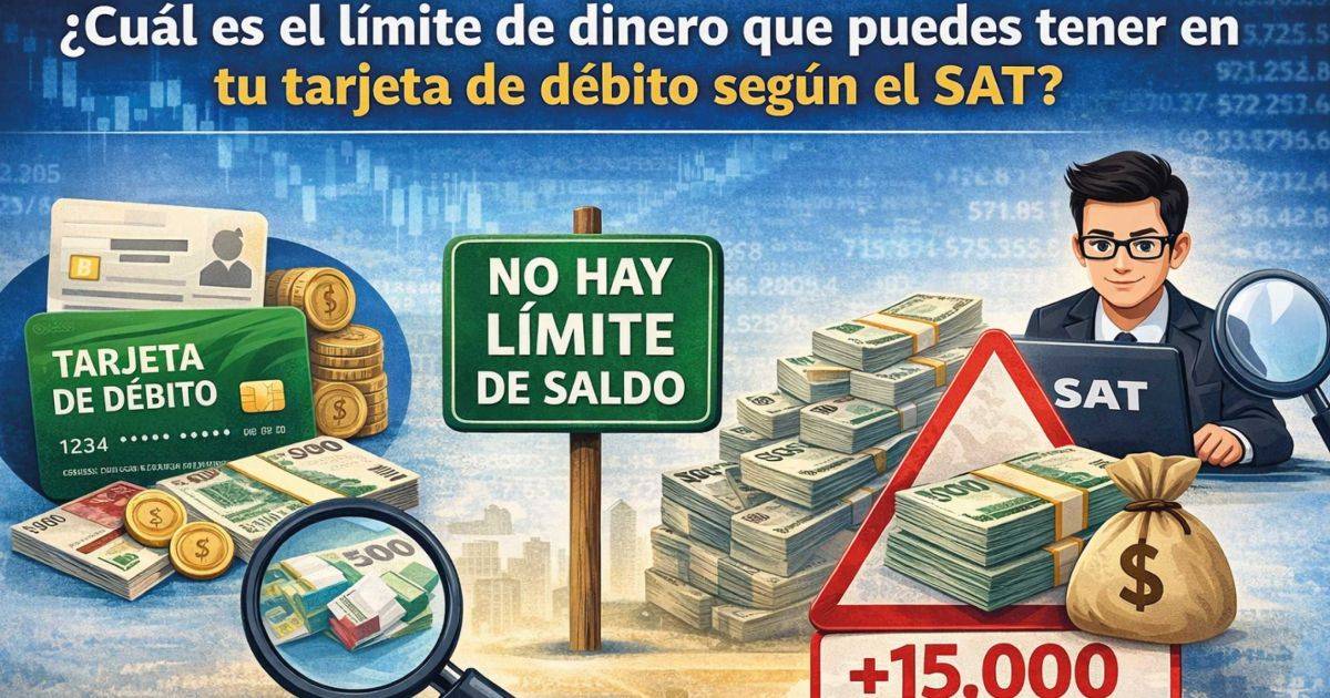 ¿Cuál es el límite de dinero que puedes tener en tu tarjeta de débito ...