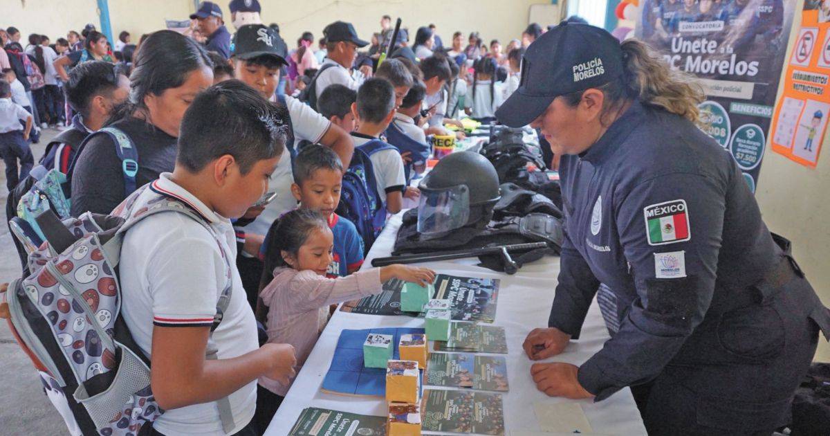 Llevan a cabo en Yecapixtla la Feria de la Prevención para alumnos