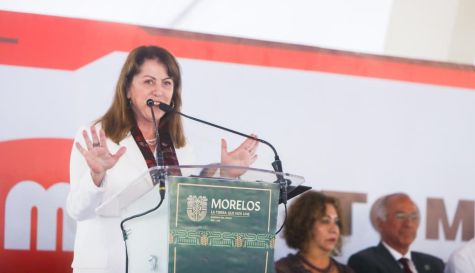 Margarita González Saravia anuncia obras para Morelos