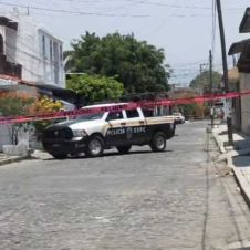 Casa baleada en Cuernavaca 