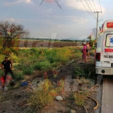 Volcadura en Tlatenchi