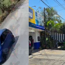 Captan en video auto de agresores en Oaxtepec