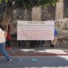 Piden a cacerolazos salida de Óscar Cano