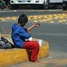 Niño de la calle en Cuernavaca