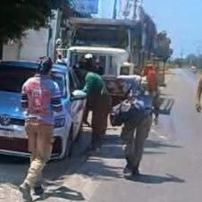 Camionazo cañero en Jojutla