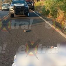 Motociclista muere en Tlayacapan