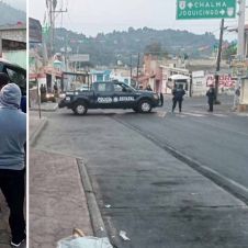 Pobladores de Santa Marta, Ocuilan, interceptaron a presuntos talamontes que transportaban madera ilícita