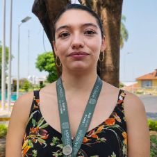 Frida Itzel Téllez Román, titular de la Unidad de Planeación y Gestión de la Movilidad Sostenible